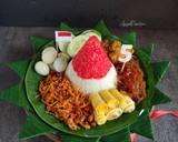 Cara Membuat Tumpeng nasi uduk 5