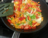 Foto del paso 1 de la receta: Fideos de arroz (noodles) con gambas
