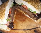 Foto del paso 3 de la receta: Hamburguesa XXL