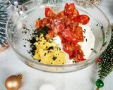 Une image de l'étape 3 de Croquettes de polenta à la tomate et basilic.
