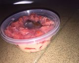 A picture of step 1 of Fruit salad.