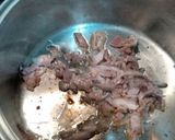 A picture of step 1 of Carne en su jugo.
