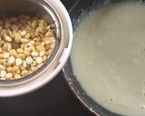 A picture of step 1 of Sattu chocolate ball.