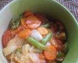 Foto langkah ke 5 dari resep Tumis sayur campur (sop).