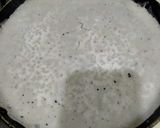 A picture of step 5 of Hyderabadi paneer with Neer dosa.