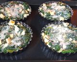 Foto del paso 4 de la receta: Budín de espinaca y Queso de campo