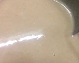 A picture of step 1 of Jowar Atta pancakes with dates coconut sauce.