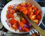 A picture of step 1 of Basic Red Gravy.