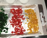 A picture of step 6 of Tutti fruiti.