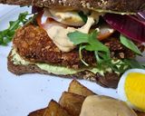Foto del paso 12 de la receta: Hamburguesa de pollo