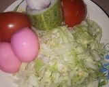 A picture of step 1 of Yadda xaki Mai da kwai me kala.