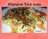 Foto langkah ke 4 dari resep Martabak telur sosis (LLA).