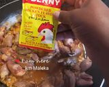 A picture of step 4 of Creamy chicken hearts.