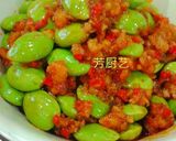蒜香辣椒虾仁抄臭豆的食譜步驟6照片