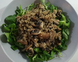Foto del paso 3 de la receta: Ensalada templada con semillas de granada y sésamo