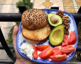 عکس مرحله 2 از دستور صبحانه ساندویچ آواکادو🥑😋