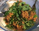 Une image de l'étape 5 de Salade de lentilles au bœuf,tomates,carottes et pissenlit.
