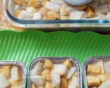 Foto langkah ke 3 dari resep Bongko Pisang Roti Kismis.