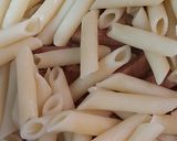 Foto del paso 5 de la receta: Penne con verduras, carnes y salsa teriyaki