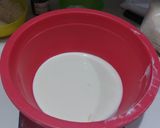 Foto langkah ke 2 dari resep Keto Cheesy Chiffon Cake Sugar & Gluten Free #Ketopad.