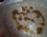 A picture of step 2 of Semolina kheer.