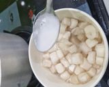 Hình bước làm 3 của món Chè Dừa Dầm