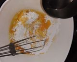 A picture of step 2 of Cheesy Egg Crepe.