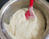 A picture of step 3 of Eggless Vanilla Tea Cake.