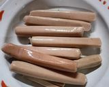 Foto langkah ke 1 dari resep Bola roti sosis.