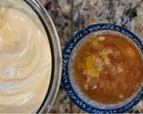 Hình bước làm 3 của món Soufflé (bánh trứng phồng)