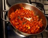 A picture of step 3 of Pasta in Red Sauce.