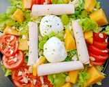 Une image de l'étape 2 de Salade Burrata.