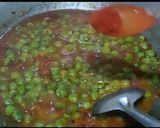 A picture of step 7 of Green peas masala.