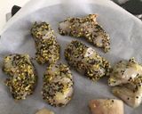 Foto del passaggio 4 della ricetta Coda di rospo con panzanella a modo mio
