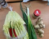 DOC豆瓣辣炒箭筍的食譜步驟1照片