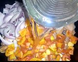 A picture of step 2 of Beef Aloo Gosht.