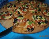 A picture of step 11 of Potato pizza  پتیزا سیب زمینی.