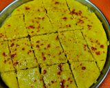 A picture of step 7 of Green Garlic Mix Dal Dhokla.