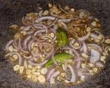 A picture of step 4 of Mooli ke patton ka Saag.