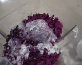 Foto langkah ke 2 dari resep Bolu Kukus Ubi Ungu.