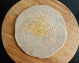A picture of step 4 of Moongdal Paratha.