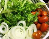 Hình bước làm 1 của món Salad Cá Hồi