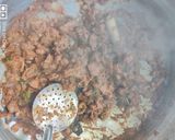 பாஸ்மதி அரிசி மட்டன் பிரியாணி (Basmathi arisi mutton biryani recipe in tamil) ரெசிபி ஸ்டேப் 4 புகைப்படம்