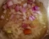 A picture of step 3 of Vegetable masala khichdi.