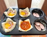 Foto langkah ke 2 dari resep Breakfast mudah ala" resto.