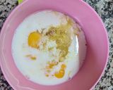 Foto del paso 1 de la receta: Panqueques de limón sin azúcar 🍋
