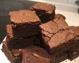 Hình bước làm 5 của món Bánh Brownie #TeamTrees