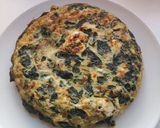 Foto del paso 6 de la receta Tortilla de espinacas y queso de cabra