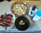 Foto del paso 1 de la receta: Coliflor frita y jamón