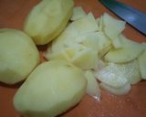 Foto langkah ke 2 dari resep Kering kentang tempe teri medan.